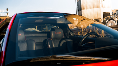 1997 Acura NSX in Formula Red over Black