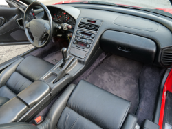 1996 Acura NSX in Formula Red over Black