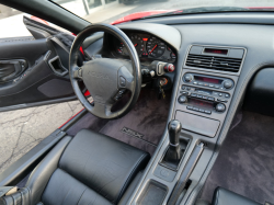 1996 Acura NSX in Formula Red over Black