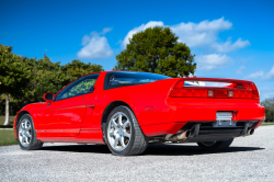 1996 Acura NSX in Formula Red over Black