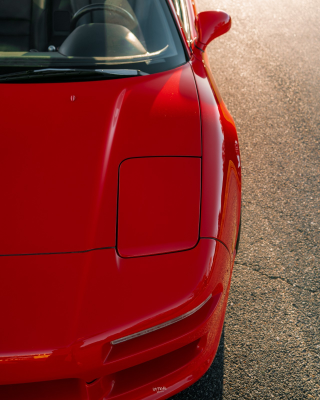 1997 Acura NSX in Formula Red over Black