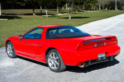 1996 Acura NSX in Formula Red over Black