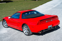 1996 Acura NSX in Formula Red over Black