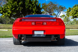 1996 Acura NSX in Formula Red over Black