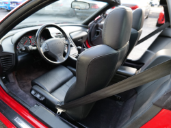 1996 Acura NSX in Formula Red over Black