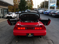 1996 Acura NSX in Formula Red over Black