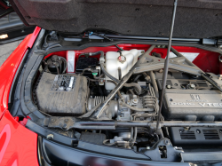 1996 Acura NSX in Formula Red over Black