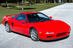 1996 Acura NSX in Formula Red over Black