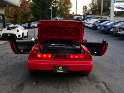 1996 Acura NSX in Formula Red over Black