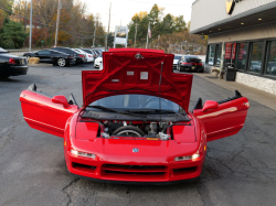 1996 Acura NSX in Formula Red over Black