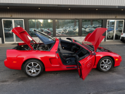 1996 Acura NSX in Formula Red over Black