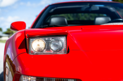 1996 Acura NSX in Formula Red over Black