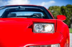 1996 Acura NSX in Formula Red over Black