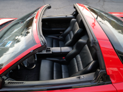 1996 Acura NSX in Formula Red over Black