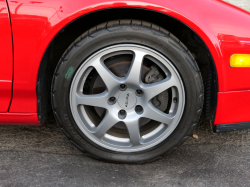 1996 Acura NSX in Formula Red over Black