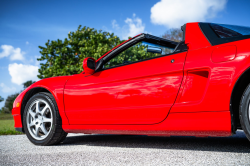 1996 Acura NSX in Formula Red over Black