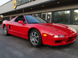 1996 Acura NSX in Formula Red over Black