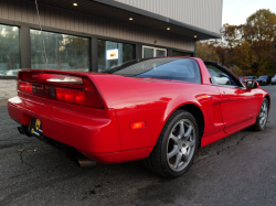 1996 Acura NSX in Formula Red over Black