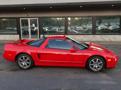 1996 Acura NSX in Formula Red over Black