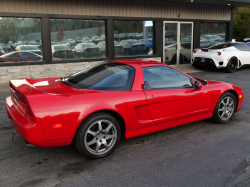 1996 Acura NSX in Formula Red over Black