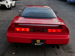 1996 Acura NSX in Formula Red over Black