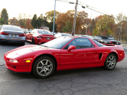 1996 Acura NSX in Formula Red over Black