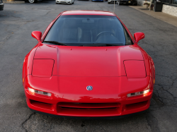 1996 Acura NSX in Formula Red over Black