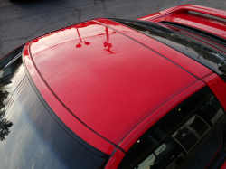 1996 Acura NSX in Formula Red over Black