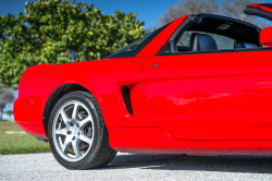 1996 Acura NSX in Formula Red over Black