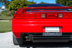 1996 Acura NSX in Formula Red over Black