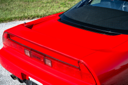 1996 Acura NSX in Formula Red over Black