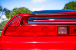 1996 Acura NSX in Formula Red over Black