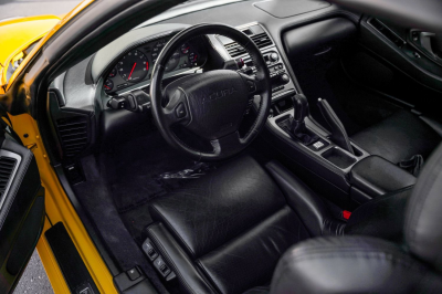 2002 Acura NSX in Spa Yellow over Black