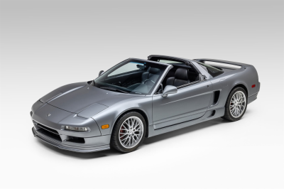 1998 Acura NSX in Kaiser Silver over Black