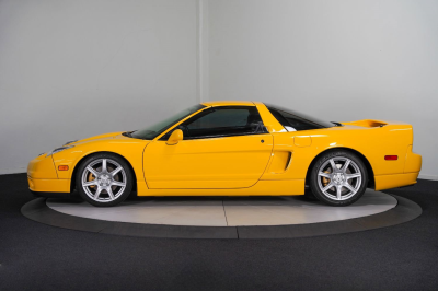 2002 Acura NSX in Spa Yellow over Black