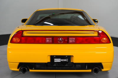 2002 Acura NSX in Spa Yellow over Black