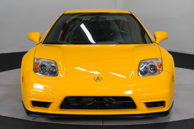 2002 Acura NSX in Spa Yellow over Black