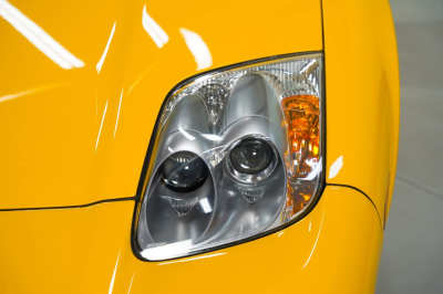 2002 Acura NSX in Spa Yellow over Black