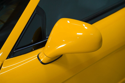 2002 Acura NSX in Spa Yellow over Black