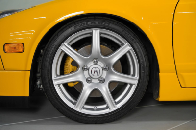 2002 Acura NSX in Spa Yellow over Black