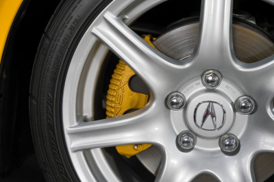 2002 Acura NSX in Spa Yellow over Black