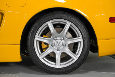 2002 Acura NSX in Spa Yellow over Black