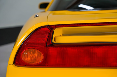 2002 Acura NSX in Spa Yellow over Black