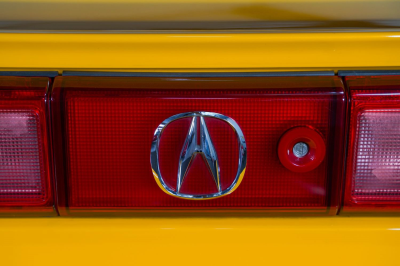 2002 Acura NSX in Spa Yellow over Black