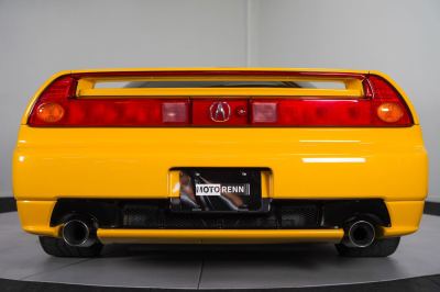 2002 Acura NSX in Spa Yellow over Black