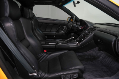 2002 Acura NSX in Spa Yellow over Black