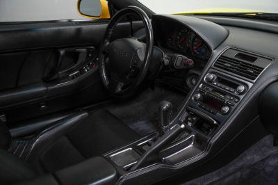 2002 Acura NSX in Spa Yellow over Black