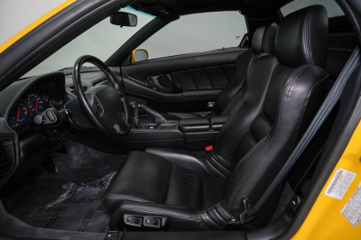 2002 Acura NSX in Spa Yellow over Black