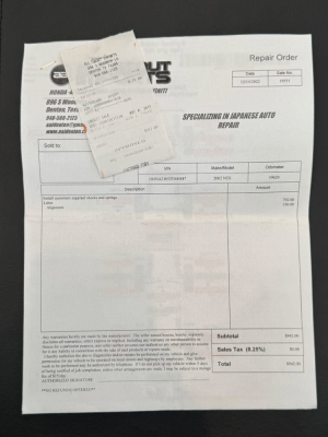 2002 Acura NSX in Spa Yellow over Black