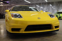 2002 Acura NSX in Spa Yellow over Black